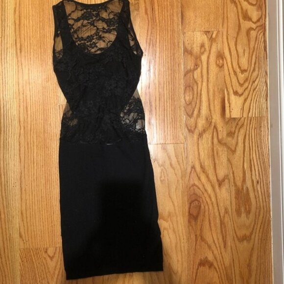 Size s Bebe lace back dress - Picture 2 of 3
